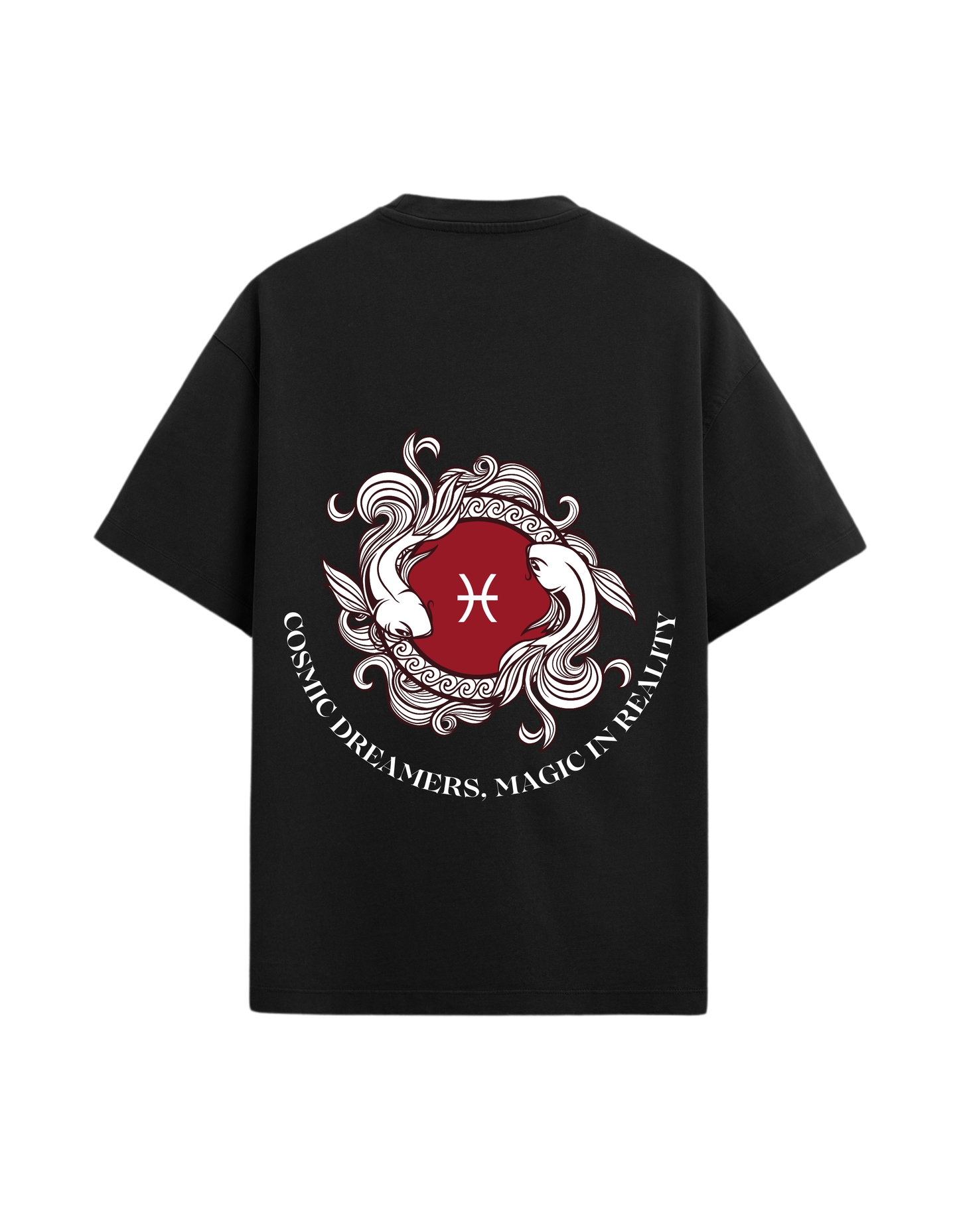 Pisces Oversized T-Shirt – Dream Big, Flow Free